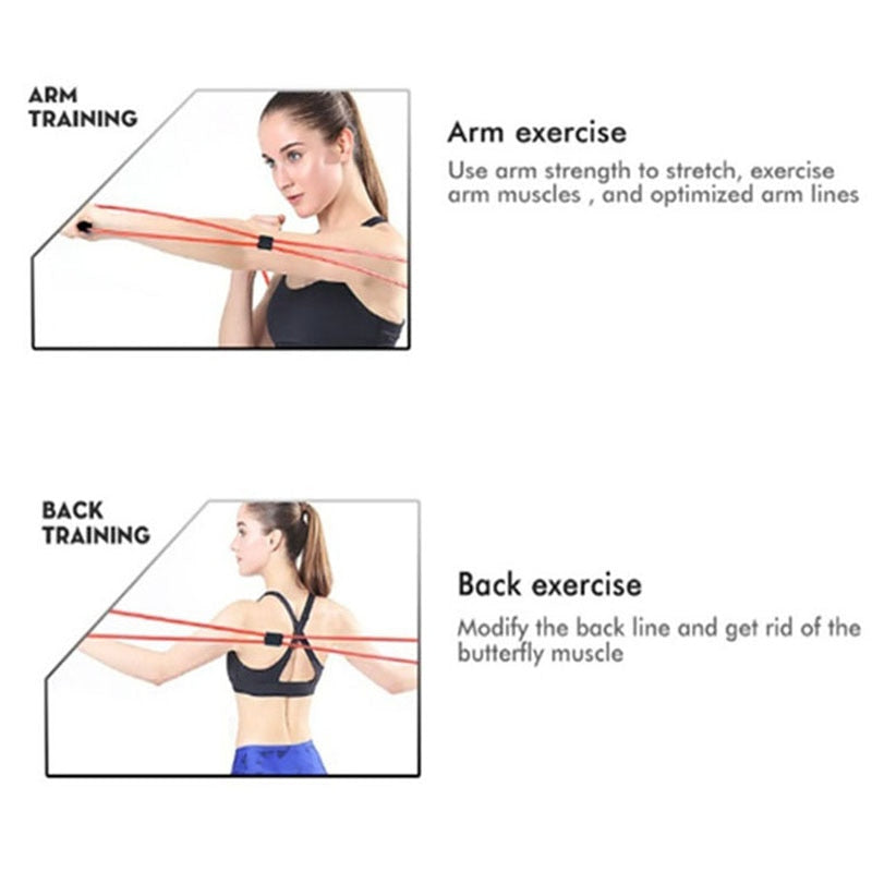 Chest Expander Resistance Bands