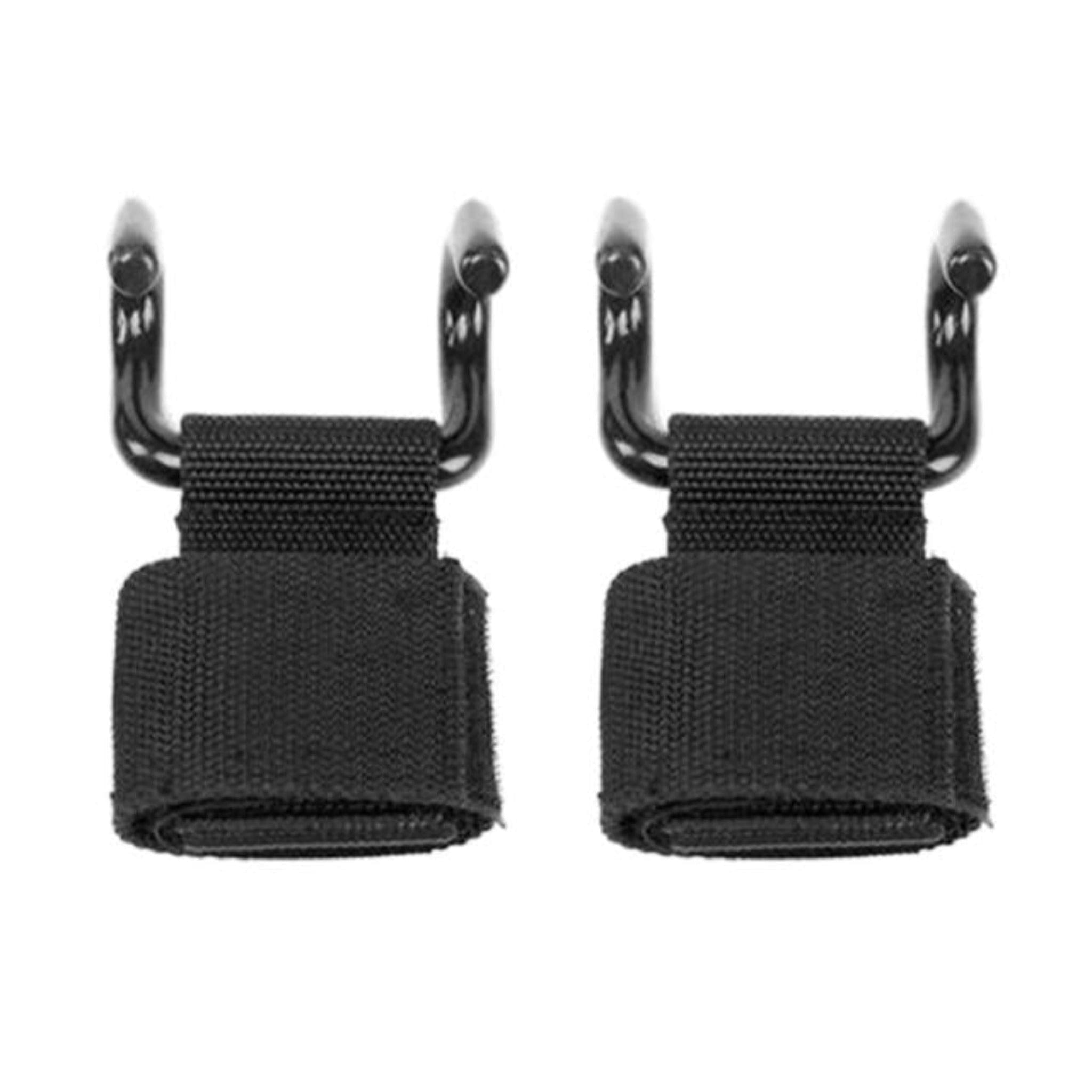 two power hook wristbands with white background