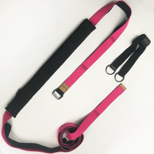 pink strap with white background