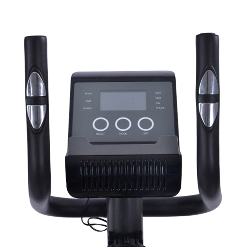 display of elliptical machines screen and monitoring features